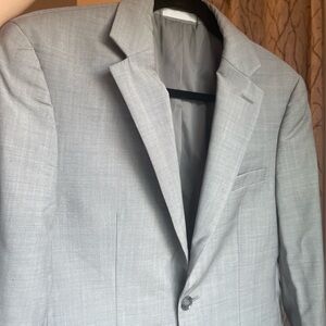 Calvin Klein Light Gray Blazer